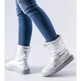 Botas de nieve Whitetail con aislamiento plateado plata 2