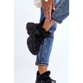 Botas Trapper Mujer Con Pelo Negro Cresandi 4