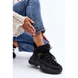 Botas Trapper Mujer Con Pelo Negro Cresandi 7