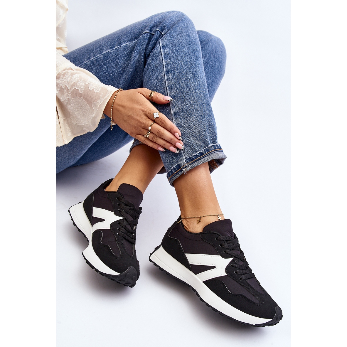 FG2 Zapatillas Deportivas Mujer Deportivas Negras Feluci negro