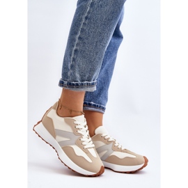 Deportivas Mujer Chloette Beige 5