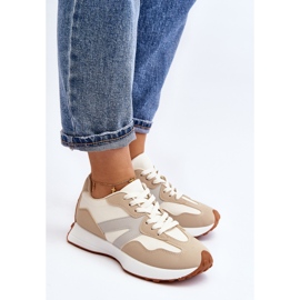 Deportivas Mujer Chloette Beige 7