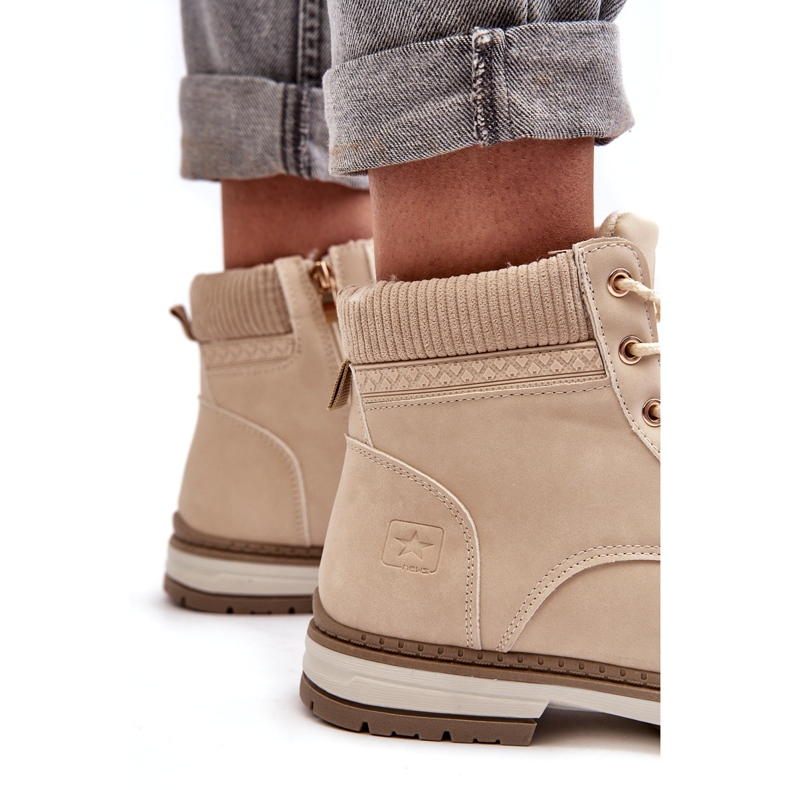 News Botas Aislante Mujer Piel Beige Bimena 2