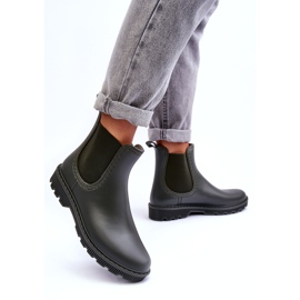 Slip de mujeres -Green Matte Galoshes verde 1 Slip de mujeres -Green Matte Galoshes verde 1