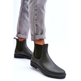 Slip de mujeres -Green Matte Galoshes verde 2 Slip de mujeres -Green Matte Galoshes verde 2