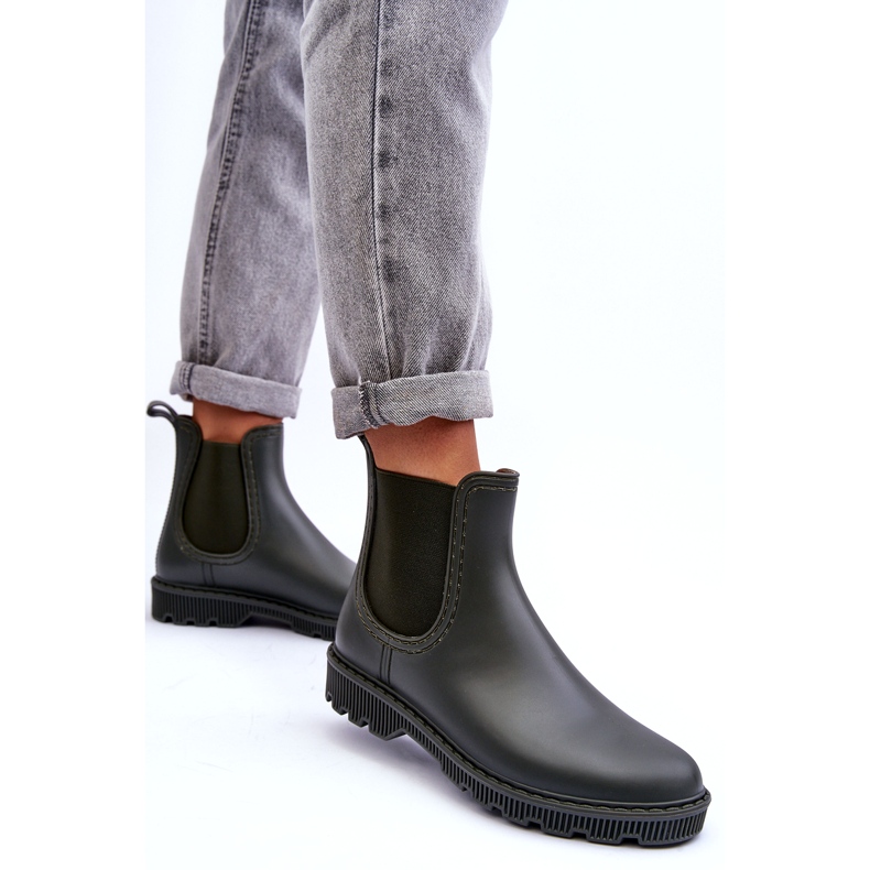 Slip de mujeres -Green Matte Galoshes verde 2