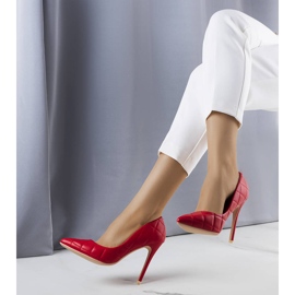 BM Tacones rojos acolchados Lore 1 BM Tacones rojos acolchados Lore 1