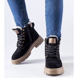 Botas de trabajo negras con aislamiento ligero de Stevens negro 1 Botas de trabajo negras con aislamiento ligero de Stevens negro 1