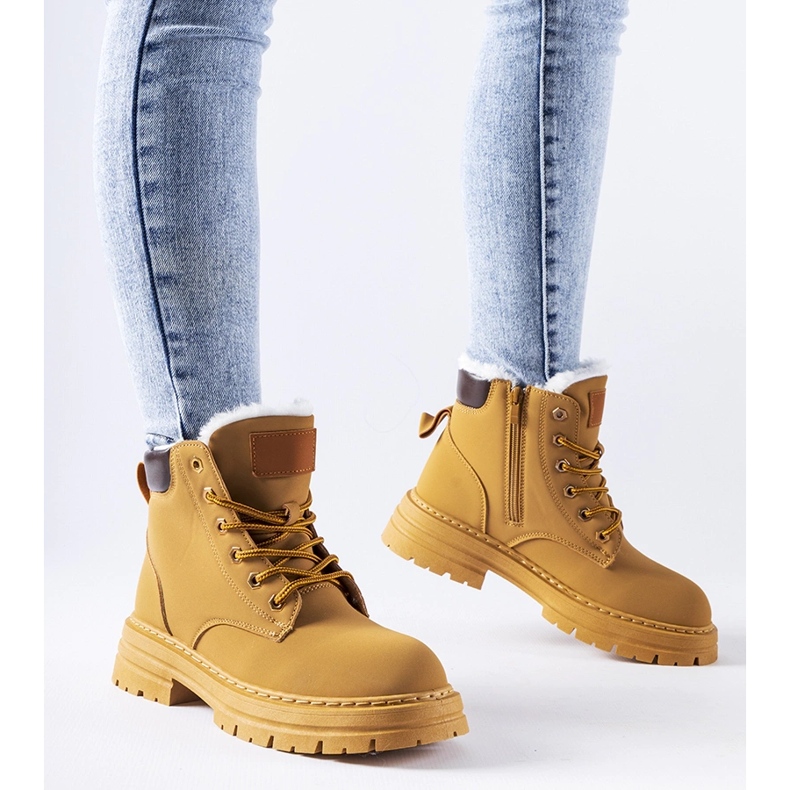 Botas de trabajo con aislamiento marrón de Stevens 1