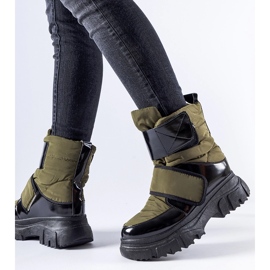 Botas de nieve Hutchinson con aislamiento verde 2