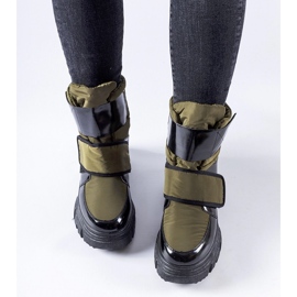 Botas de nieve Hutchinson con aislamiento verde 3