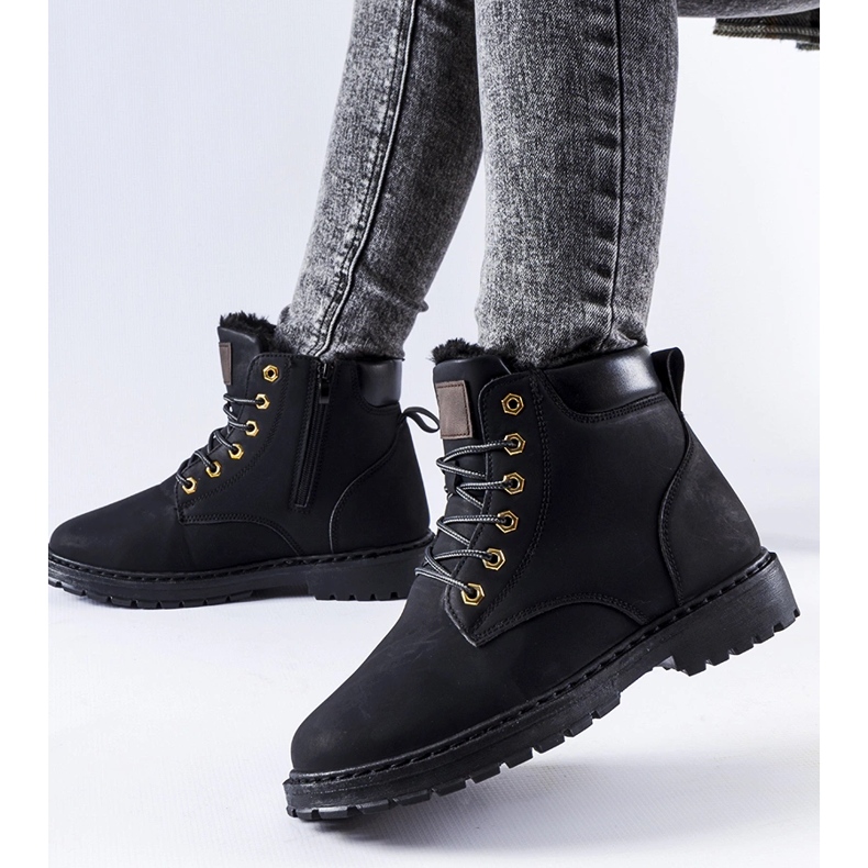 Trabajadores Leonardo clásicos aislados negros 1