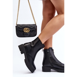 Botines Mujer Con Cremallera Negro Tisaia 6