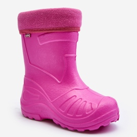 Botas de agua aislantes para niños Befado 162Y307 Rosa rosado 3