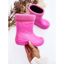 Botas de agua aislantes para niños Befado 162Y307 Rosa rosado 2