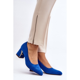 Zapatos de tacón Stelloria azules 2