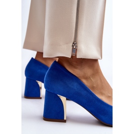 Zapatos de tacón Stelloria azules 6