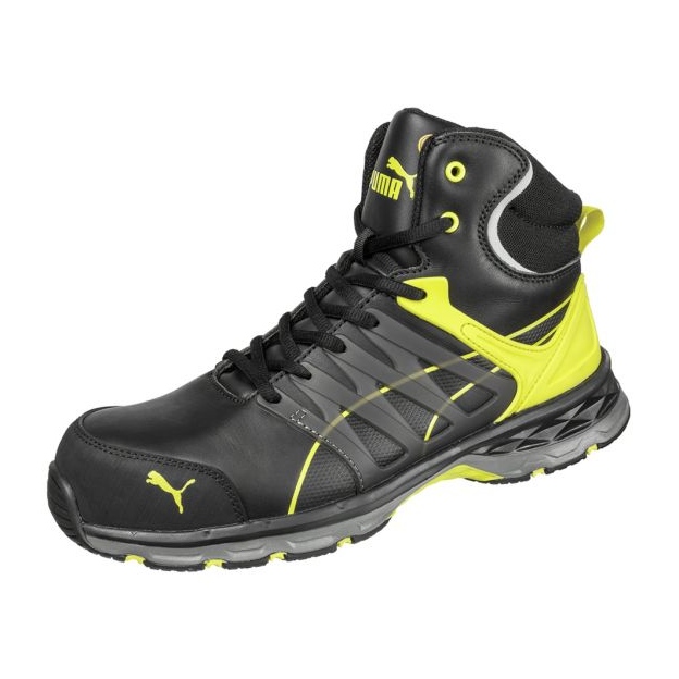 Zapatillas Puma Velocity 2.0 Yellow Mid MLI-S12B1 negro 1