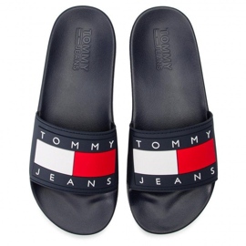 Tommy Hilfiger Chanclas Tommy Jeans Flag Pool Slide M EM0EM00284-403 azul 2