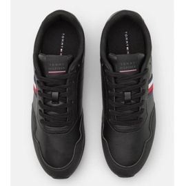 Tommy Hilfiger Core Lo Runner Pu M Zapatos FM0FM048340GQ negro 1 Tommy Hilfiger Core Lo Runner Pu M Zapatos FM0FM048340GQ negro 1