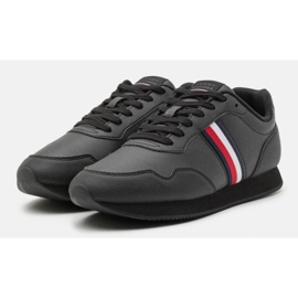 Tommy Hilfiger Core Lo Runner Pu M Zapatos FM0FM048340GQ negro 2