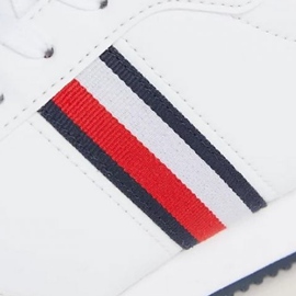Tommy Hilfiger Core Lo Runner Pu M Zapatos FM0FM048340K9 blanco 2