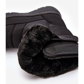 Botas de nieve con aislamiento de velcro para mujer Black Jawora negro 6