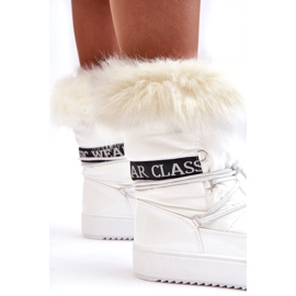 Seastar Botas de nieve con cordones para mujer Blanco 2 Seastar Botas de nieve con cordones para mujer Blanco 2