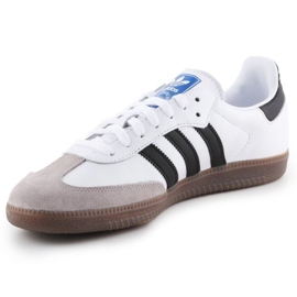 Adidas Samba Og M B75806 zapatos de estilo de vida blanco 3