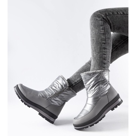 Botas para la nieve Tylertown plateadas con forro de piel plata 3