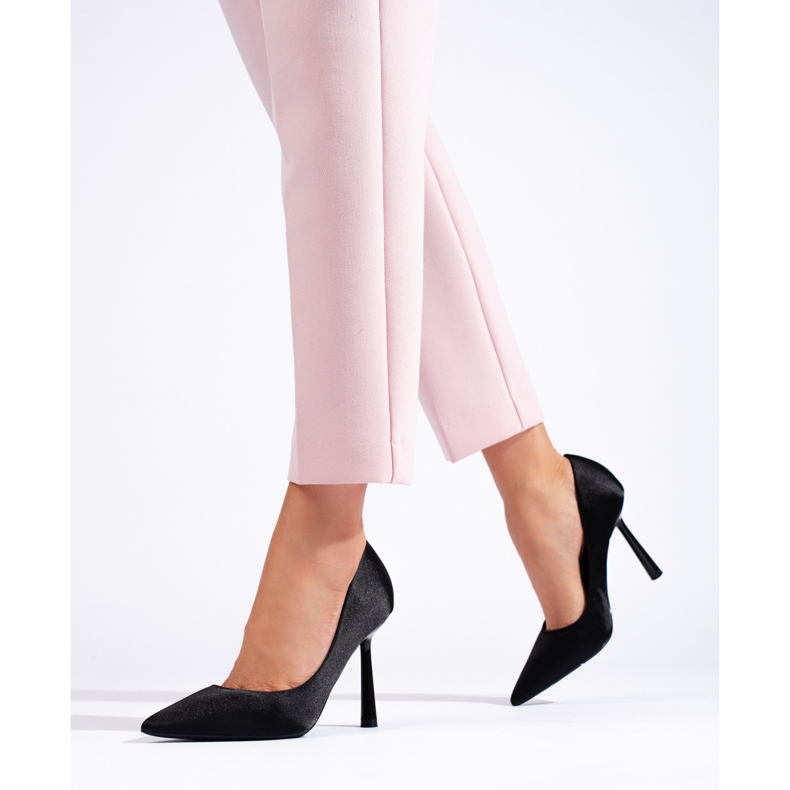 Zapatos de tacón mujer Vinceza negros 1