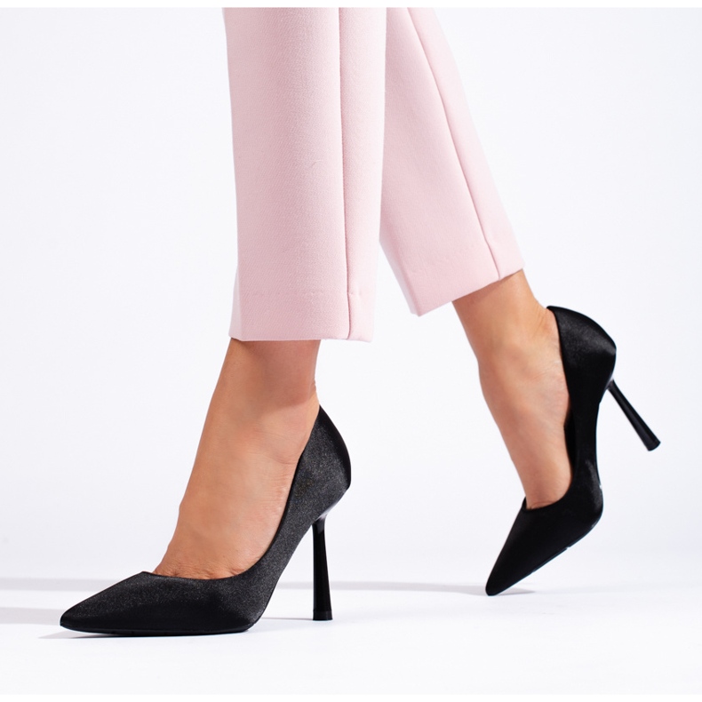 Zapatos de tacón mujer Vinceza negros 2