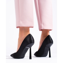 Zapatos de tacón mujer Vinceza negros 4