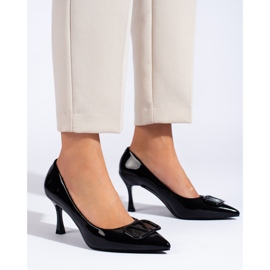 Zapatos de salón de mujer Vinceza con adorno negro 2