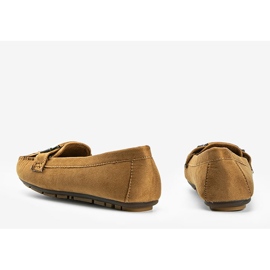 Mocasines de ante ecológico marrón de Maia 2