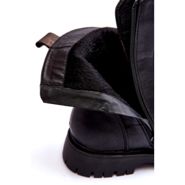 Botas ecológicas trabajadoras negras para mujeres negro 1