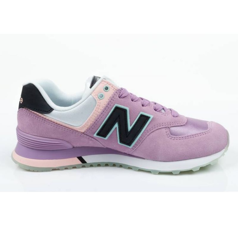 New Balance W WL574SAW zapatos púrpura 2