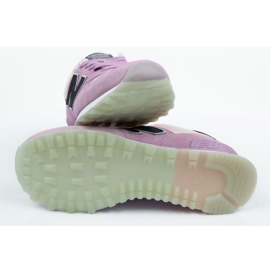 New Balance W WL574SAW zapatos violeta 4