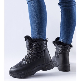 Botas de nieve negras con aislamiento y plataforma Dwayn. negro 1