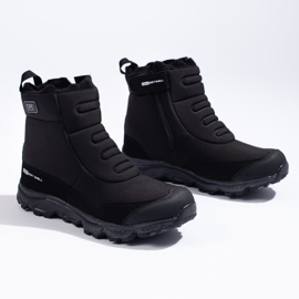Zapatillas de trekking de hombre con cremallera DK negro 1
