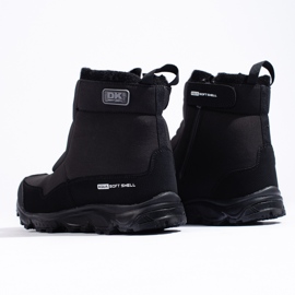 Zapatillas de trekking de hombre con cremallera DK negro 3