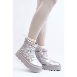 Botas de nieve para mujer Silver Fionia con plataforma enorme 4
