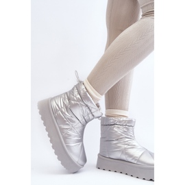 Botas de nieve para mujer Silver Fionia con plataforma enorme 5