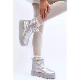 Botas de nieve para mujer Silver Fionia con plataforma enorme 6
