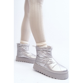 Botas de nieve para mujer Silver Fionia con plataforma enorme 7