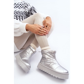 Botas de nieve para mujer Silver Fionia con plataforma enorme 2
