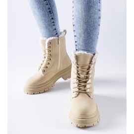 Botas aislantes beige de Tadasuni 3