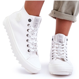 Zapatillas de Mujer Big Star High Warm White GG274108 blanco 4