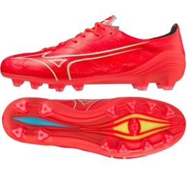 Zapatillas Mizuno Morelia Alpha Elite Md M P1GA236264 rojo 1