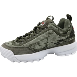 Zapatillas Fila Disruptor S Low W 1010555-50I verde 1 Zapatillas Fila Disruptor S Low W 1010555-50I verde 1